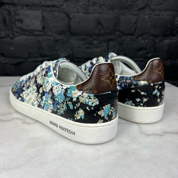 Louis Vuitton Frontrow LV monogram low Sneaker Flower leather 7.5 US or 37.5 EUR - Picture 10 of 17